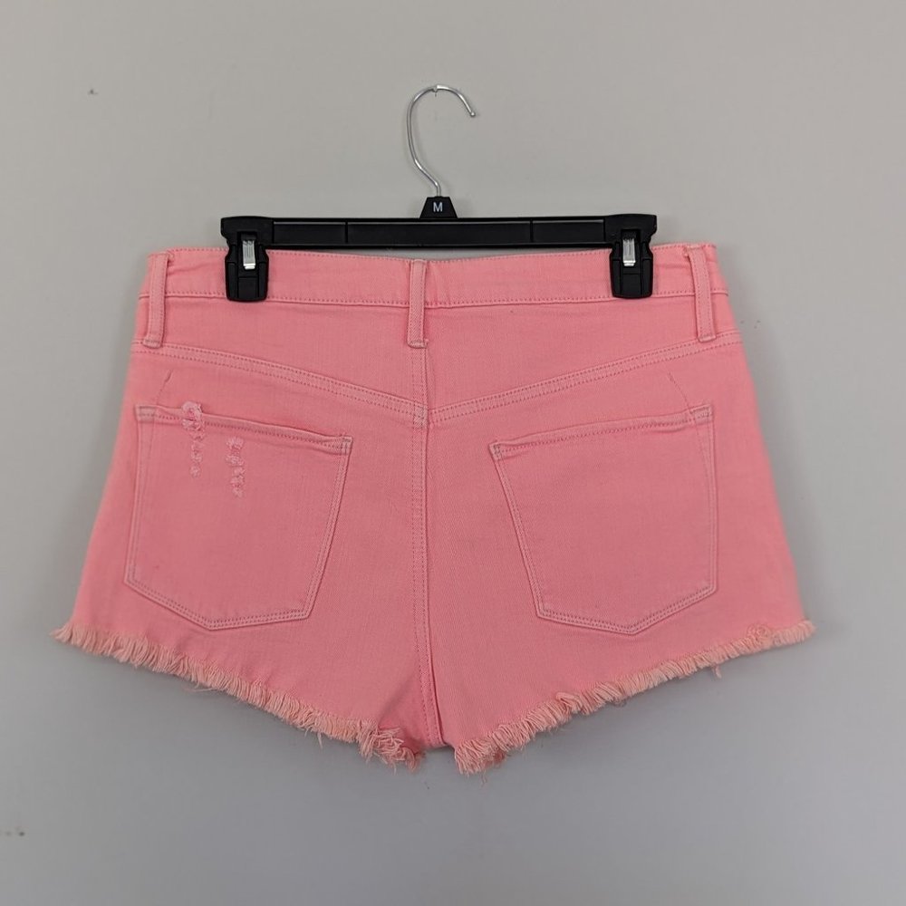 Mosimo Pink High Rise Shorts - Picture 2 of 3